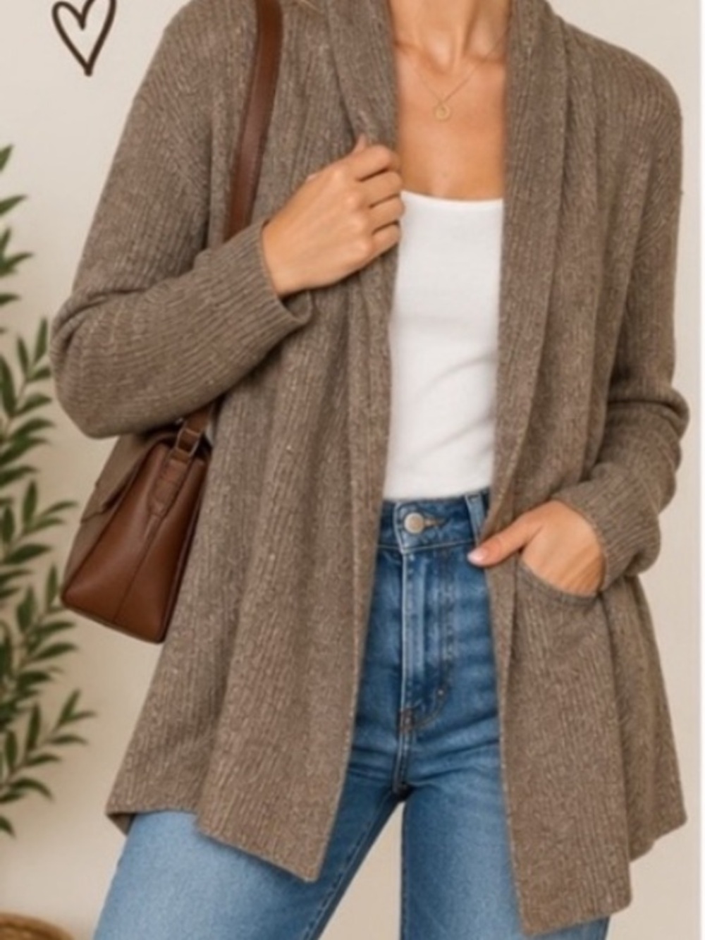 Club Monaco Wool Cashmere‎ Blend Cardigan Sweater